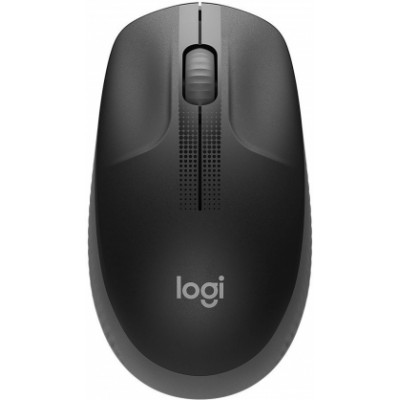 Logitech M190 Wireless Mouse 1000 DPI Charcoal