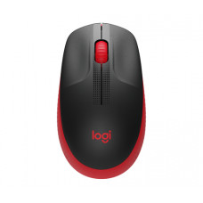 Logitech M190 Wireless Mouse 1000 DPI Red