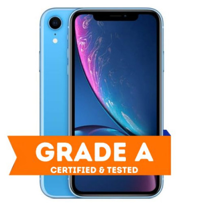 Apple iPhone Xr 128GB Blue, Pre-owned, A grade