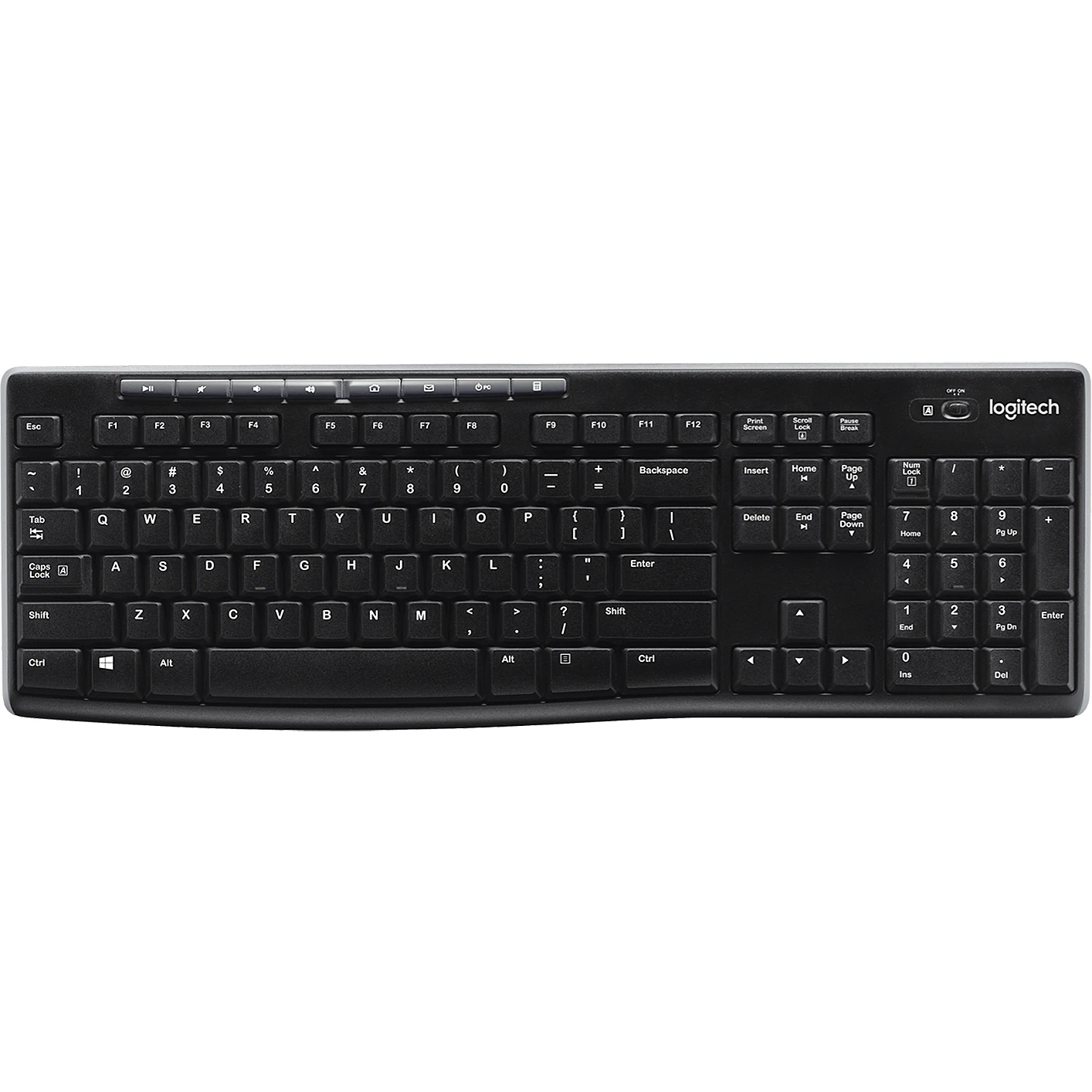 Logitech K270 Wireless Keyboard Black