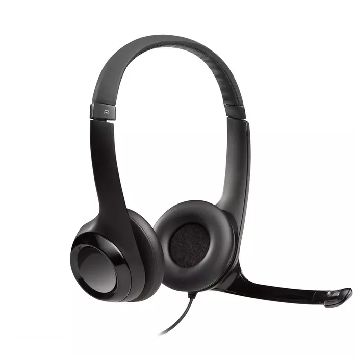 Logitech H390 Headset USB Type-A Black