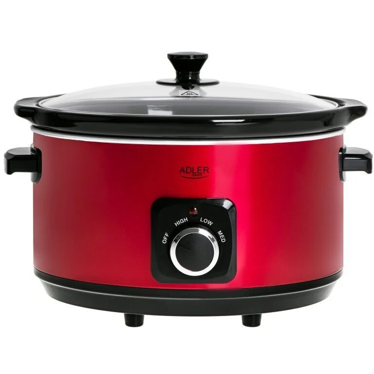 Adler Slow Cooker AD 6413 Red