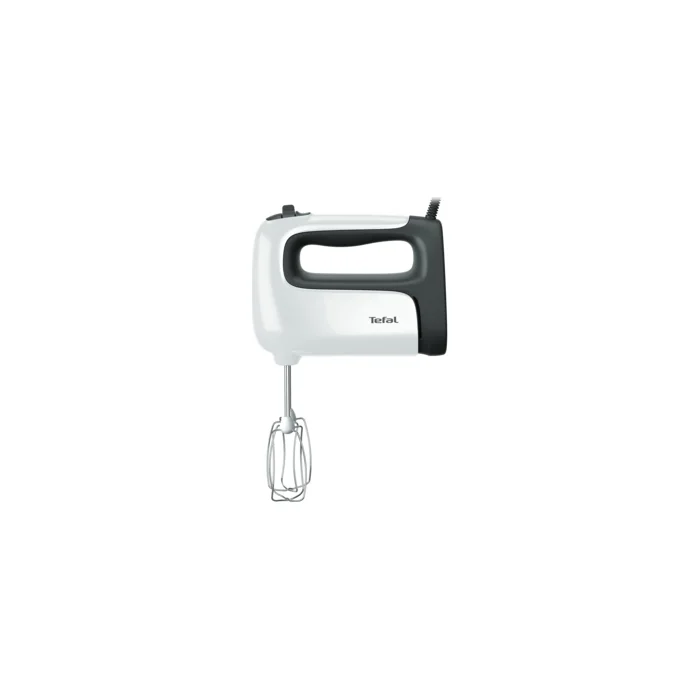 Tefal Hand Mixer PrepMix+ HT460138, White/Black